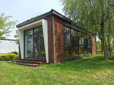捷士通生產(chǎn)的旅居酒店房將放置于園林中，展現出優(yōu)雅和自由的氛圍